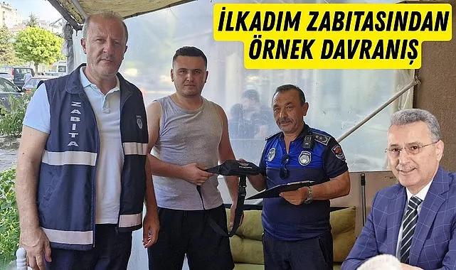 Samsun'da İlkadım Zabıtasından Örnek Davranış
