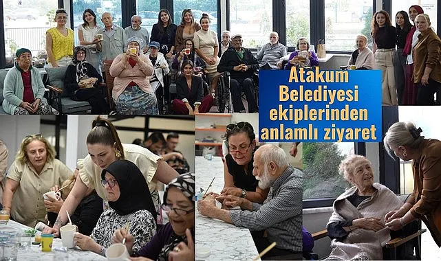 Atakum Belediyesi ekiplerinden anlamlı ziyaret