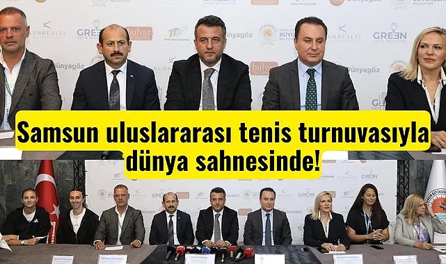 Başkan Doğan'dan Uluslararası Samsun Open WTA 125 Tenis Turnuvası'na davet