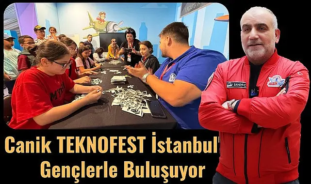 Canik TEKNOFEST İstanbul'da Gençlerle Buluşuyor