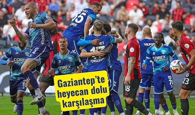 Gaziantep FK Samsunspor maç sonucu : 2-2