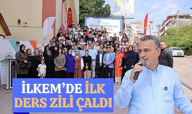 İLKEM'de İlk Ders Zili Çaldı