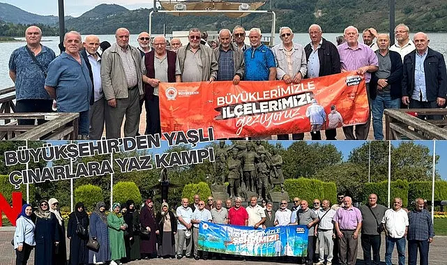 Samsun Büyükşehir Belediyesi'nden yaşlı çınarlara yaz kampı