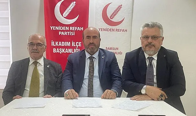 Samsun’da Yeniden Refah Partisi 19 Ekim'e kitlendi!