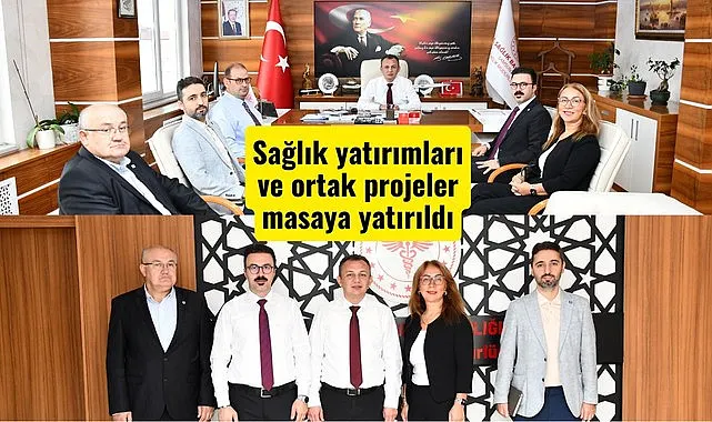 Samsun Mali Müşavirler Odası’ndan İl Sağlık Müdürü Uras’a ziyaret