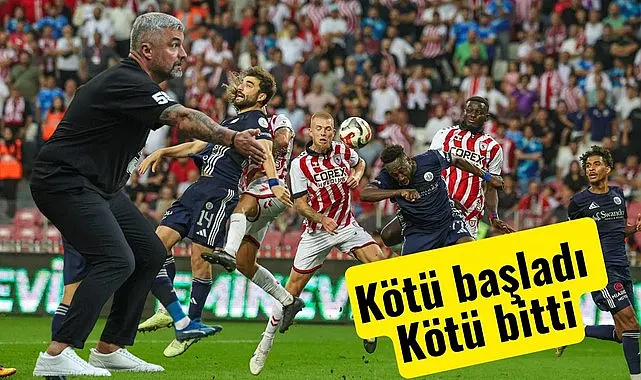 Samsunspor'da Thomas Reis: Hayal kırıklığı yaşıyoruz