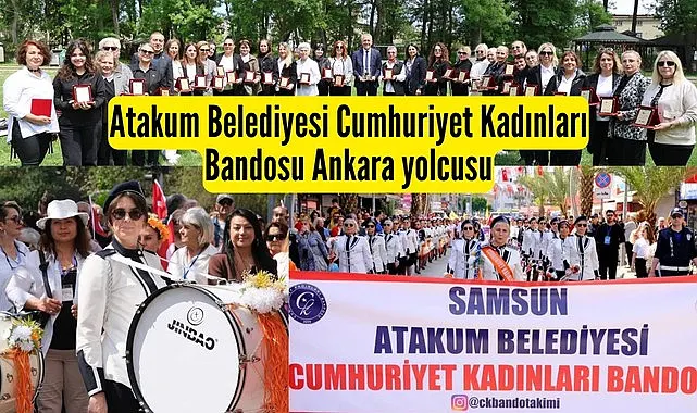 Atakum Belediyesi Cumhuriyet Kadınları Bandosu 29 Ekim’de özel gösteri sunacak