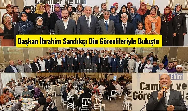 Başkan İbrahim Sandıkçı Din Görevlileriyle Buluştu 