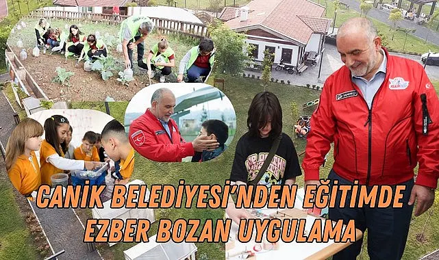 Canik Belediyesi'nden Eğitimde Farkındalık 