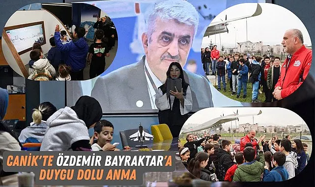 Canik'te Özdemir Bayraktar'a Duygu Dolu Anma