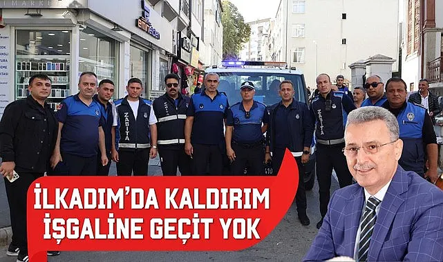 İlkadım’da kaldırım işgaline geçit yok