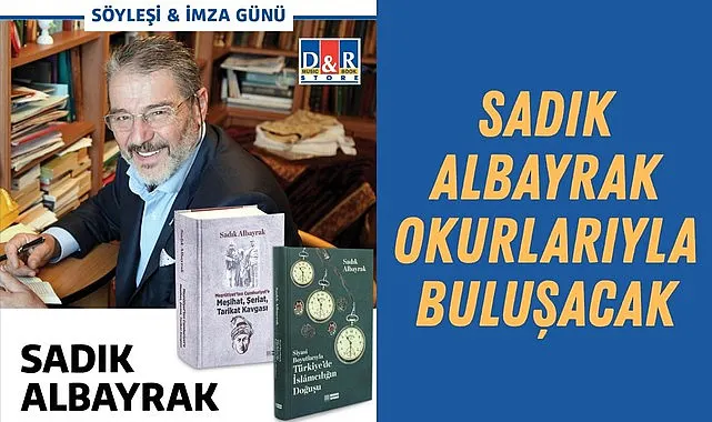Sadık Albayrak okurlarıyla buluşacak
