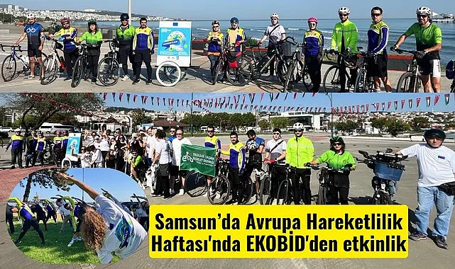 Samsun’da Avrupa Hareketlilik Haftası'nda EKOBİD'den etkinlik