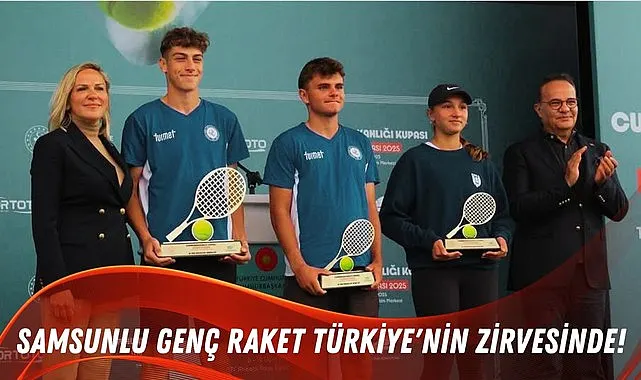 Samsunlu genç raket Kuzey Kerem Bayrak'tan tarihi başarı