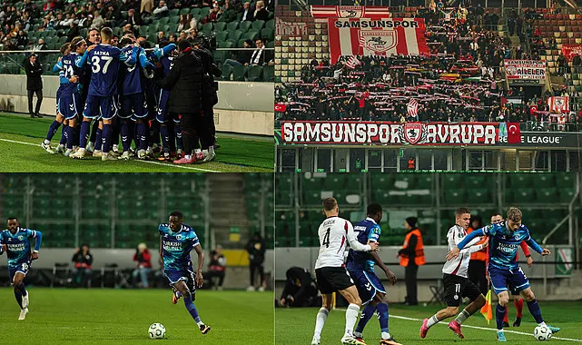 Samsunspor Varşova'da Tarih Yazdı: 1-0
