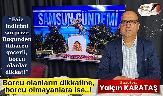 Bu haber borcu olanlara mı? olmayanlara mı sürpriz!