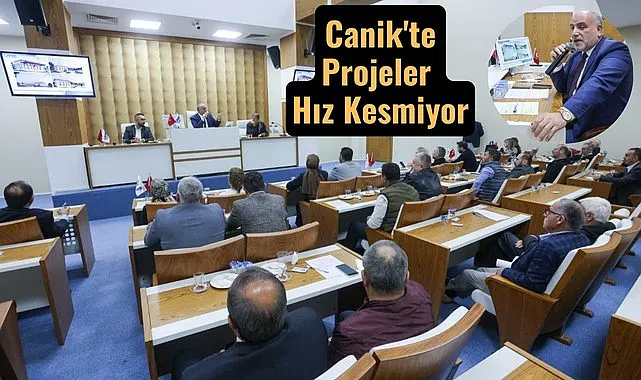 Canik Belediyesi'nde Projeler Hız Kesmiyor