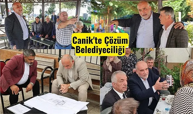 Canik Belediyesi'nden Çözüm Belediyeciliği 