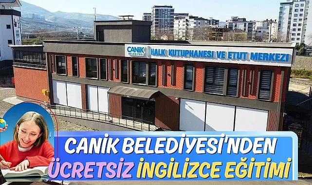 Canik Belediyesi'nden Ücretsiz İngilizce Eğitimi 