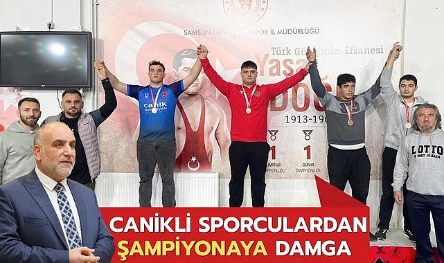 Canikli Sporculardan Şampiyonaya Damga 