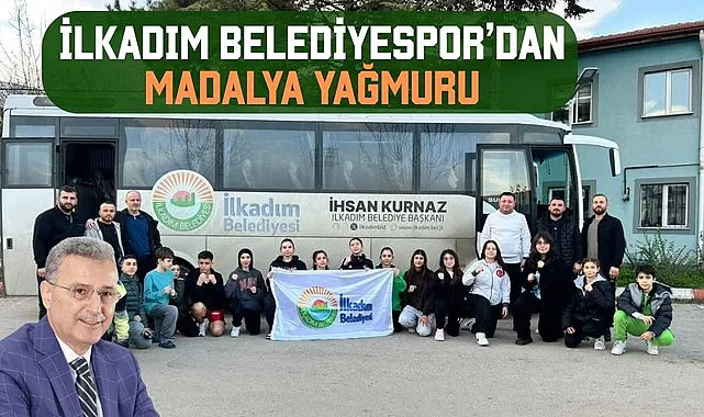 İlkadım Belediyespor’dan Madalya Yağmuru