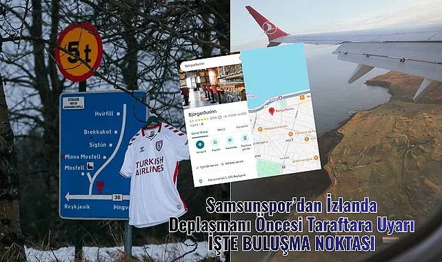 İzlanda ekibi Breidablik maçına giden Samsunspor taraftarına uyarı
