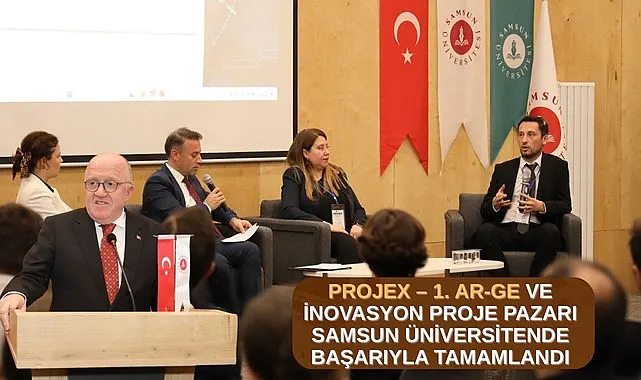 PROJEX – 1. Ar-Ge ve İnovasyon Proje Pazarı Samsun Üniversitende Başarıyla Tamamlandı