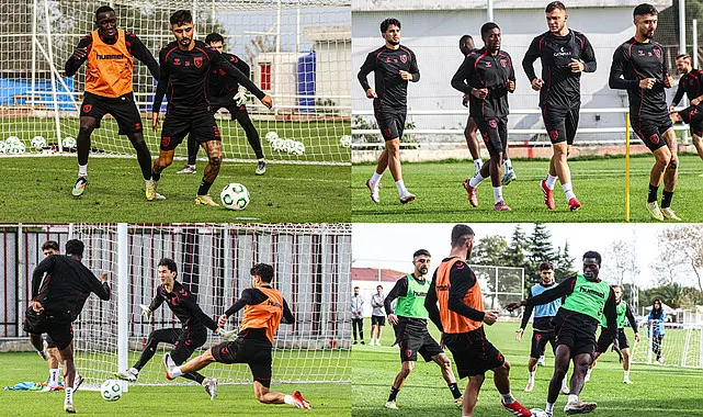 Samsunspor Breidablik Kópavogur FC maçı hazırlıklarına başladı