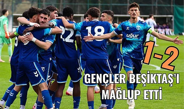 Samsunspor U19 Beşiktaş deplasmanından galibiyetle döndü