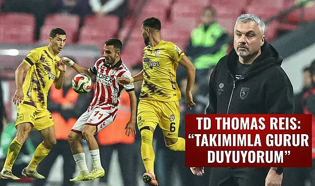 TEKNİK DİREKTÖR THOMAS REİS: 1 GOLLE DE OLSA GALİP AYRILMAYI BİLDİK