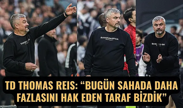 Thomas Reis Beşiktaş maçını değerlendirdi: Daha fazla hak eden bizdik!