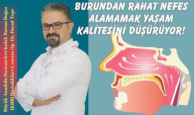 Burundan rahat nefes alamamak yaşam kalitesini düşürüyor