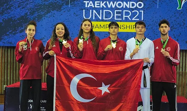 Dünya Ümitler Taekwondo Şampiyonası’nda zirvedeyiz!