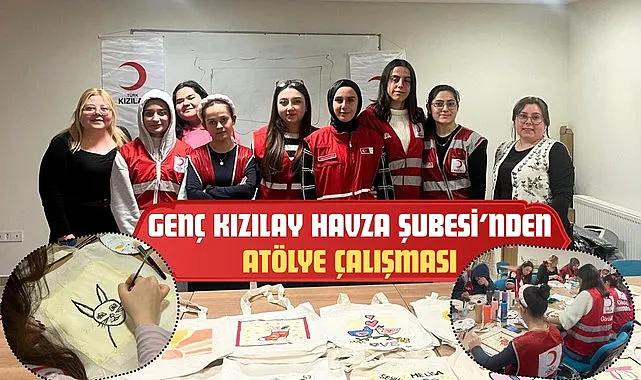 Genç Kızılay Havza Şubesinden Atölye Çalışması