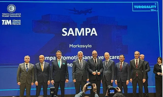 SAMPA Turquality® Programının 20. Yılında Ödüle Layık Görüldü