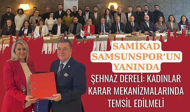 Samsun İş Kadınları Derneği'nden 25 iş kadını Samsunspor'a üye oldu