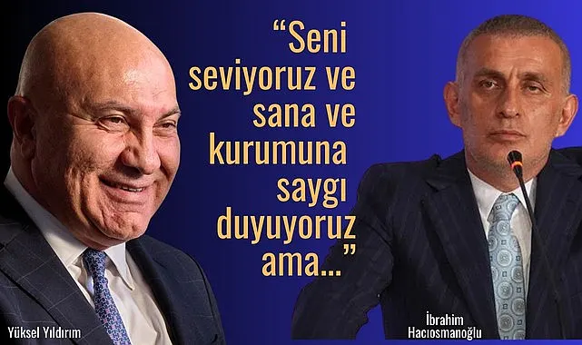 Samsunspor'da Yüksel Yıldırım'dan TFF Başkanı Hacıosmanoğlu'na tatlı gönderme!