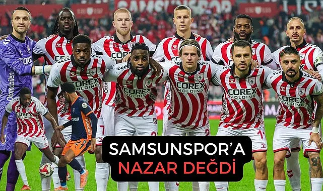 Samsunspor evinde Başakşehir’e 2-0 mağlup oldu