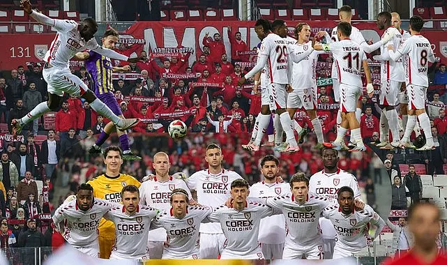 Samsunspor Eyüpspor'u 2-1 mağlup etti