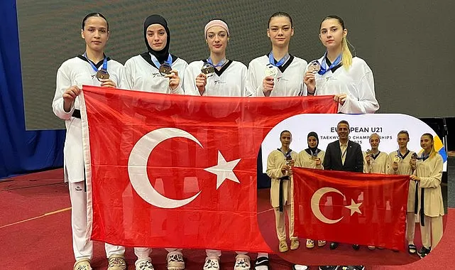 Tekvando'da Milli sporcularımızdan beş madalya