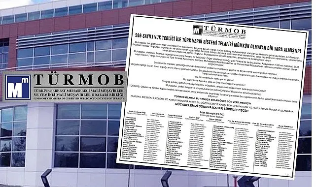 TÜRMOB ve Mali Müşavir Odalarından Ortak Tepki: Vergi Sisteminde Onarılmaz Hasar