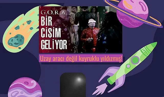 Uzay aracı değil kuyruklu yıldızmış... Bir cisim yaklaşıyor
