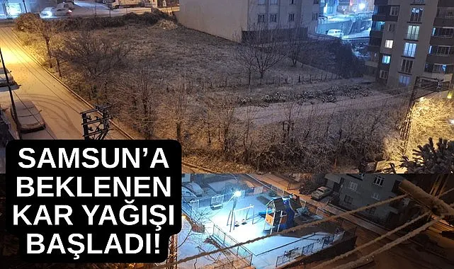 13 Ocak Salı Samsun'da okullara kar tatili var mı?