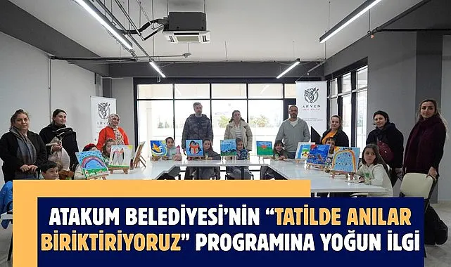 Atakum Belediyesi'nin Tatilde Anılar Biriktiriyoruz Programına Yoğun İlgi