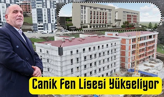 Canik'te Dev Eğitim Kampüsü yükseliyor