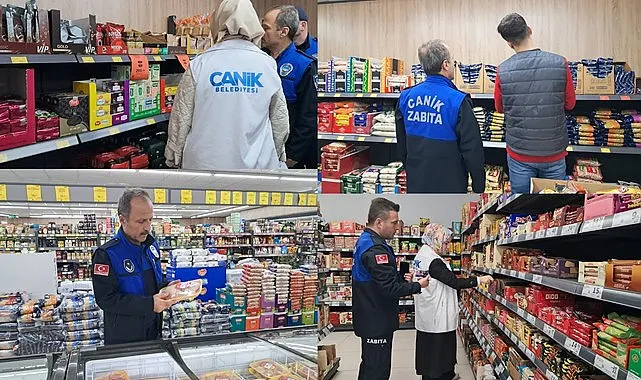 Canik Zabıtasından Sıkı Denetim