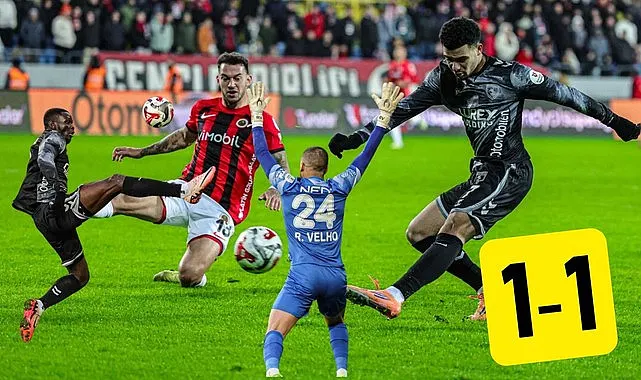 Gençlerbirliği Samsunspor maç sonucu : 1-1