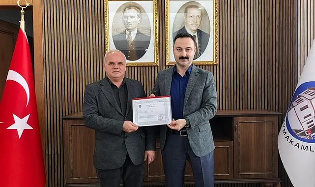 Havza'da Kaymakam Ayvat’dan Sağlam’a Başarı Belgesi