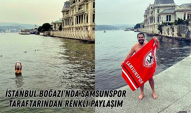 İstanbul'da bir Samsunspor taraftarı kendini boğazın soğuk sularına attı