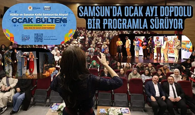 Samsun'da Etkinlikler... Büyükşehir ile 2026 Sanatın ve Kültürün yılı olacak